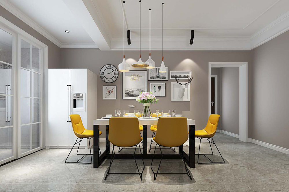 装修公司北欧风格室内装修效果图-餐厅 装修公司北欧风格室内装修效果图-餐厅