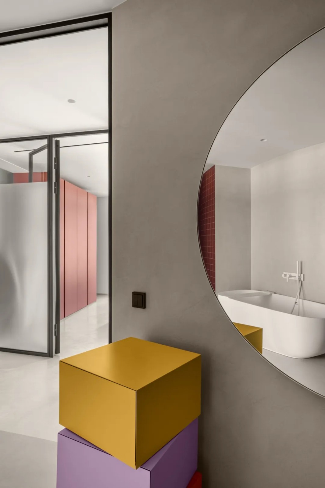 现代简约风格家装设计室内装修效果图-卫生间