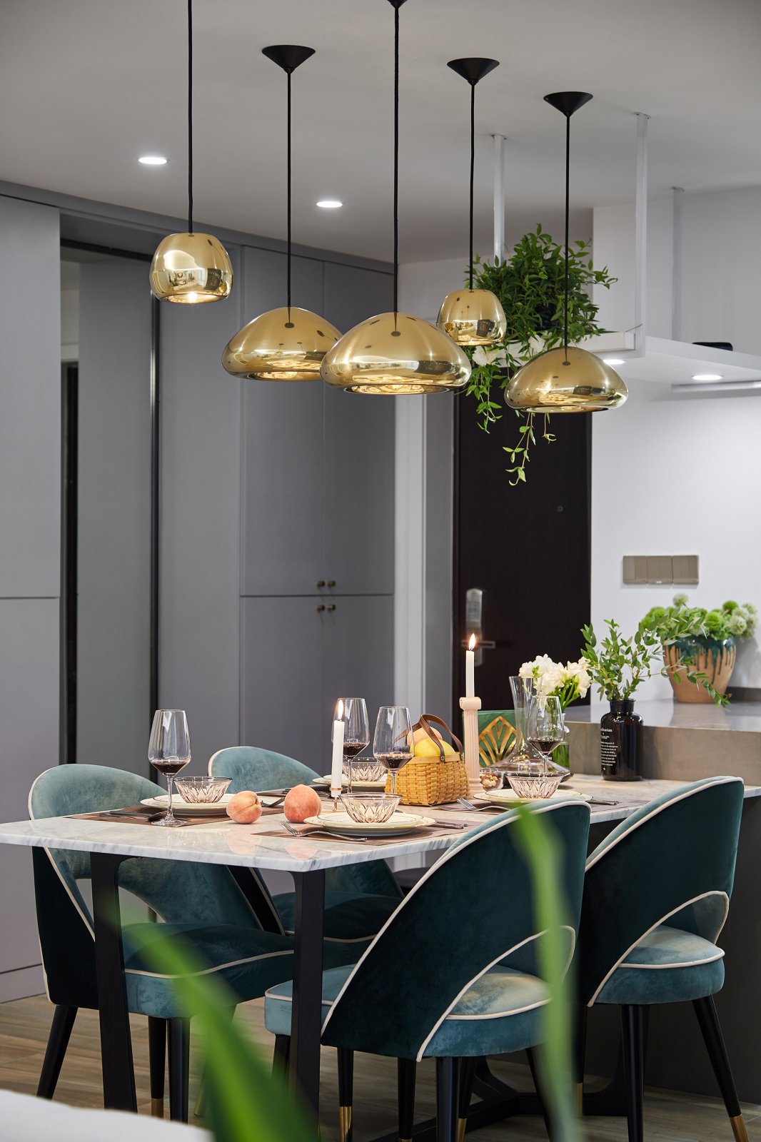 佛山装修公司现代简约风格室内装修效果图-餐厅 佛山装修公司现代简约风格室内装修效果图-餐厅