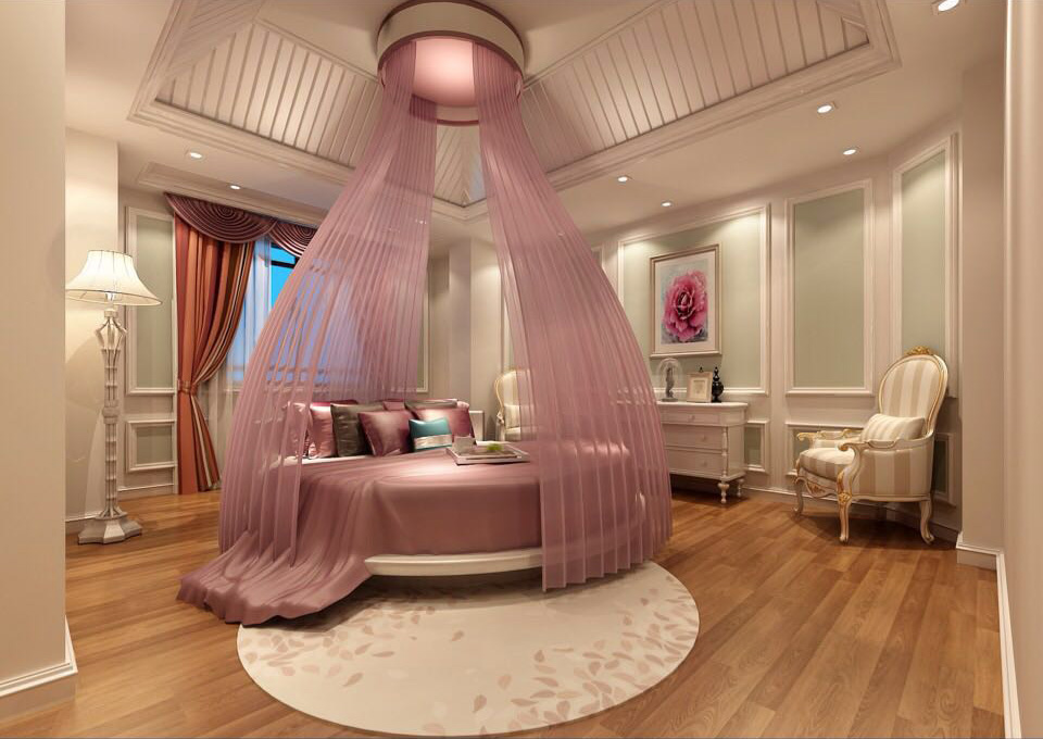 装修公司美式风格别墅装修效果图-卧室 装修公司美式风格别墅装修效果图-卧室