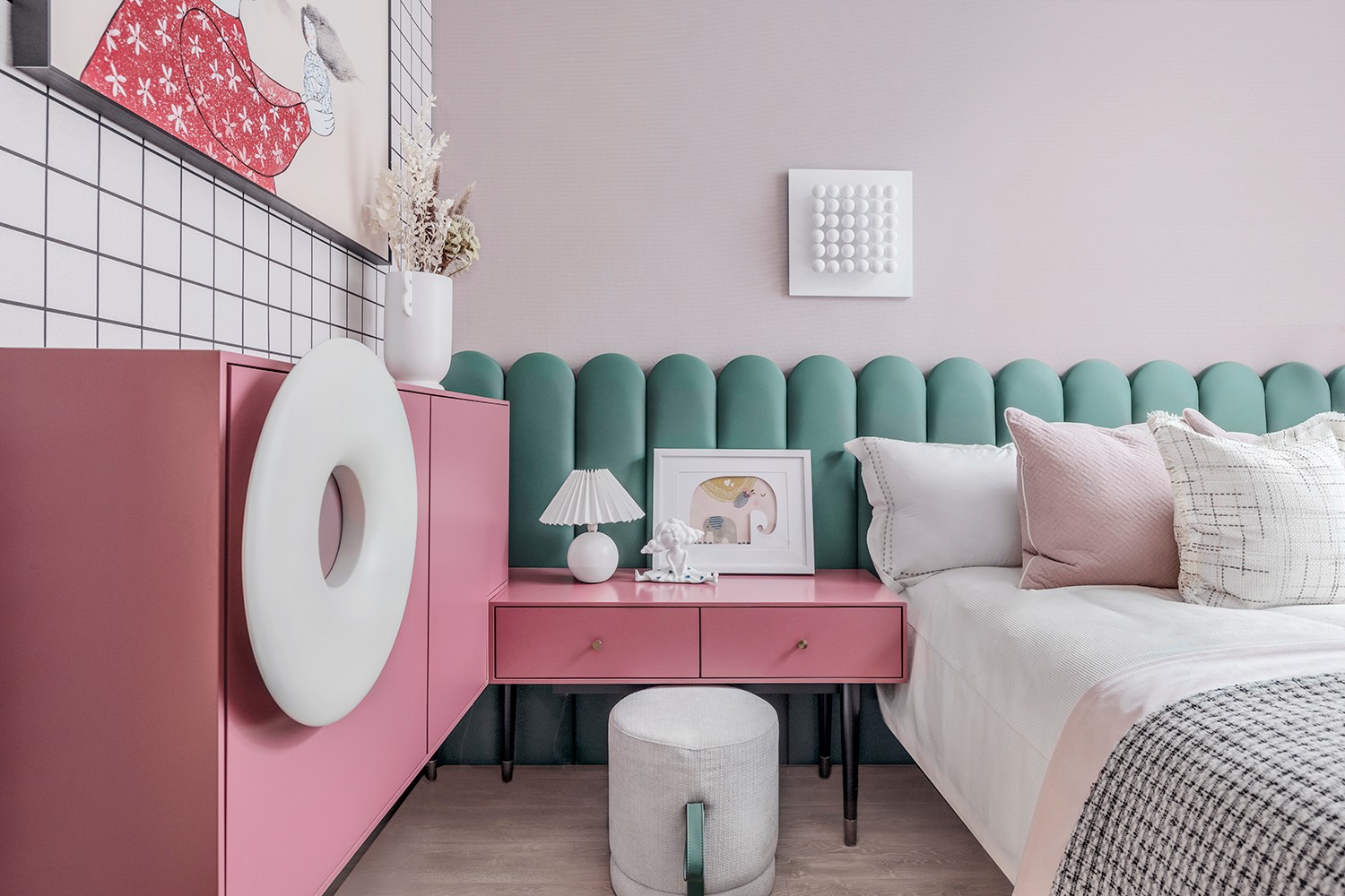 现代轻奢风格室内设计家装案例-儿童房 现代轻奢风格室内设计家装案例-儿童房